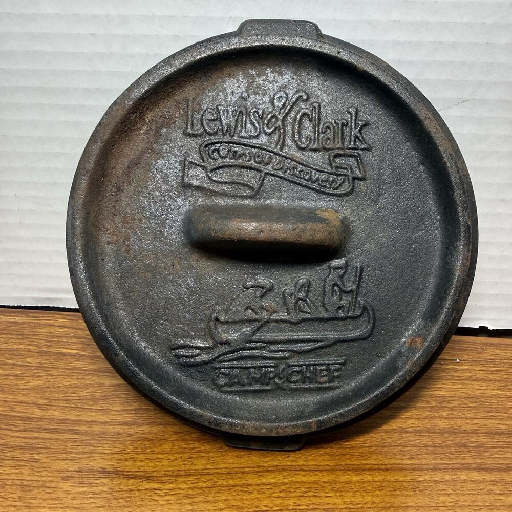 Lewis & Clark Cast Iron 5” Skillet Lid